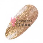 Gel UV 2M Beauty - color NF 24 auriu cu sclipici, 5 g, fara fixare